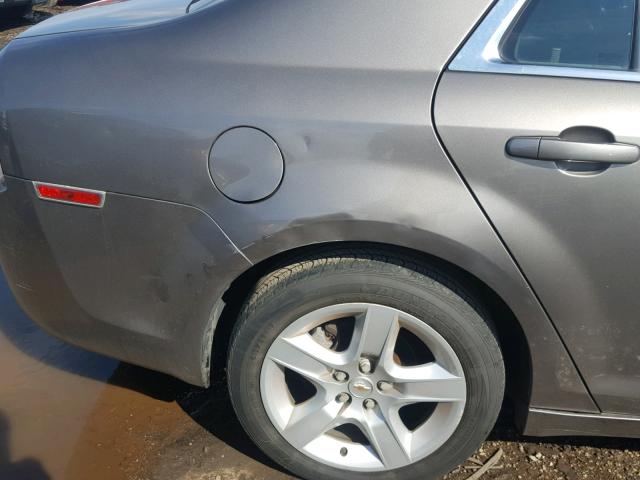 1G1ZB5EB7AF243904 - 2010 CHEVROLET MALIBU LS Boz foto 9