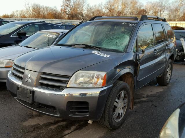 4A4MN31S85E020309 - 2005 MITSUBISHI ENDEAVOR X GRAY photo 2