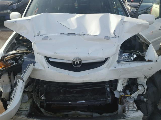 2HNYD18856H545603 - 2006 ACURA MDX TOURIN WHITE photo 7