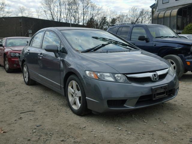 2HGFA16669H325609 - 2009 HONDA CIVIC GRAY photo 1