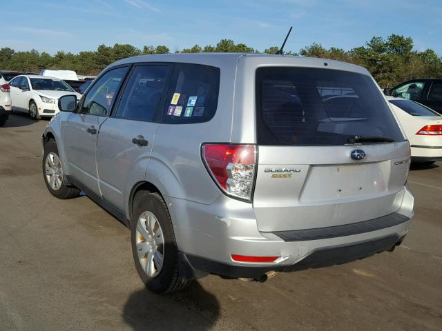 JF2SH61699H741903 - 2009 SUBARU FORESTER 2 SILVER photo 3