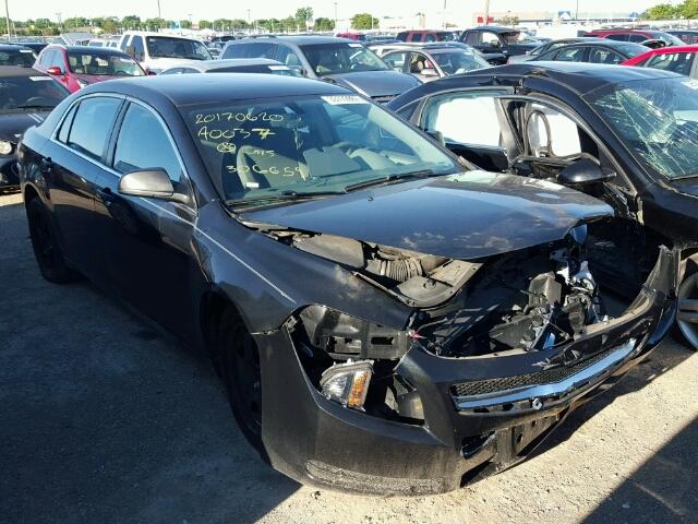 1G1ZB5EB7AF306659 - 2010 CHEVROLET MALIBU LS შავი ფოტო 1