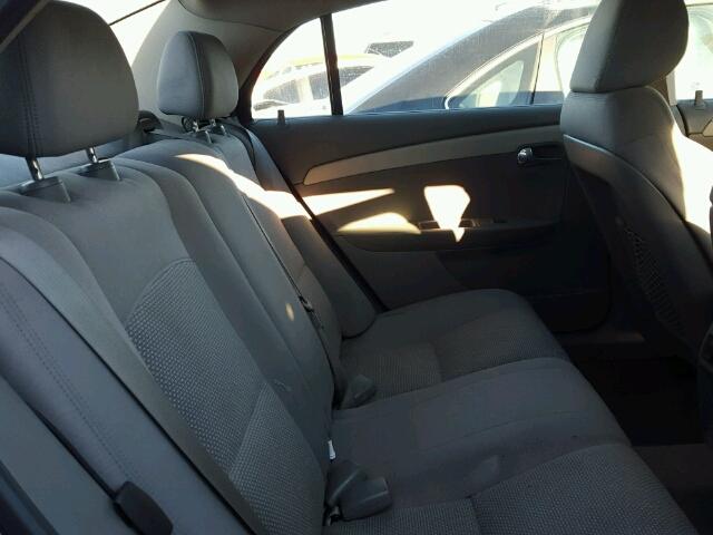 1G1ZB5EB7AF306659 - 2010 CHEVROLET MALIBU LS შავი ფოტო 6