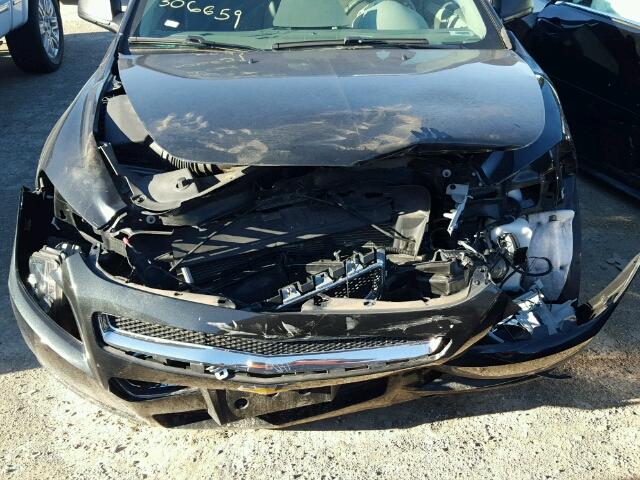 1G1ZB5EB7AF306659 - 2010 CHEVROLET MALIBU LS შავი ფოტო 9