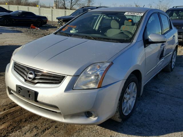 3N1AB6AP2CL694018 - 2012 NISSAN SENTRA 2.0 SILVER photo 2