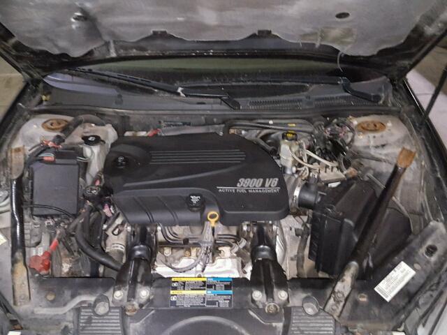 2G1WS553281329439 - 2008 CHEVROLET IMPALA POL BLACK photo 7