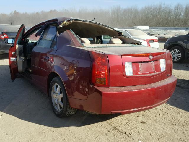 1G6DP577870118744 - 2007 CADILLAC CTS HI FEA RED photo 3