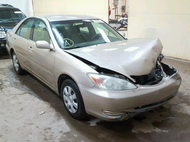 4T1BE32K83U753391 - 2003 TOYOTA CAMRY LE GOLD photo 1