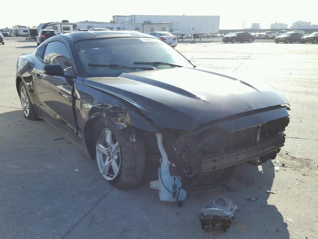 1FA6P8AM7F5390442 - 2015 FORD MUSTANG BLACK photo 1