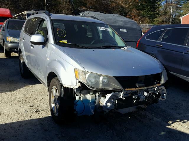 JA4MT31X07Z002238 - 2007 MITSUBISHI OUTLANDER SILVER photo 1