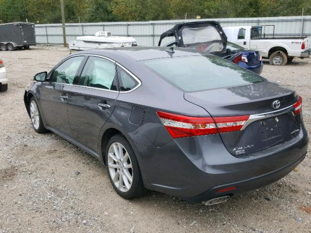 4T1BK1EB7FU177080 - 2015 TOYOTA AVALON XLE CHARCOAL photo 3