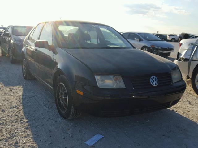 3VWSP69M22M113765 - 2002 VOLKSWAGEN JETTA GLS BLACK photo 1