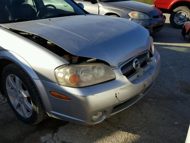 JN1DA31A33T439397 - 2003 NISSAN MAXIMA GLE SILVER photo 9