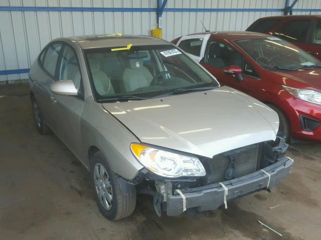 KMHDU46D78U384964 - 2008 HYUNDAI ELANTRA GL GOLD photo 1