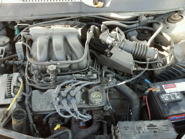 1FAHP53U35A310130 - 2005 FORD TAURUS SE GRAY photo 7