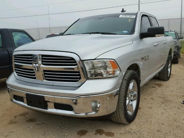 3C6RR6LT2HG592540 - 2017 RAM 1500 SLT SILVER photo 2