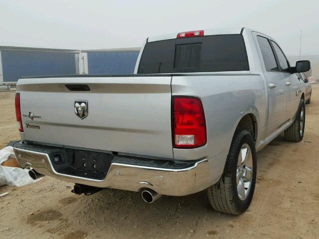 3C6RR6LT2HG592540 - 2017 RAM 1500 SLT SILVER photo 4