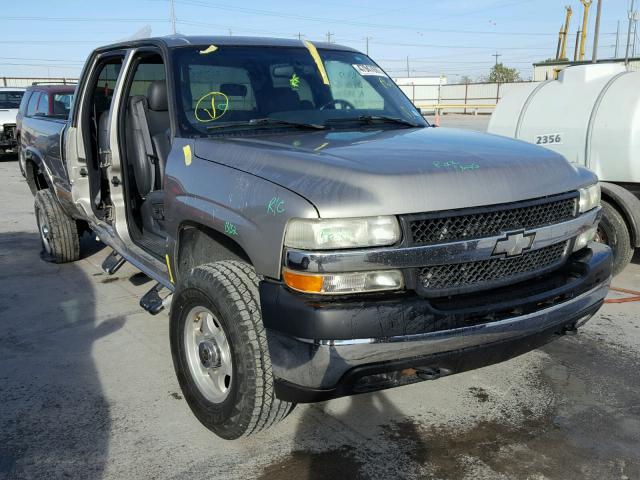 1GCHC23131F210102 - 2001 CHEVROLET SILVERADO SILVER photo 1