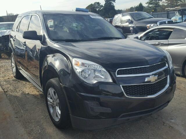 2GNALAEK5E6329102 - 2014 CHEVROLET EQUINOX LS შავი ფოტო 1