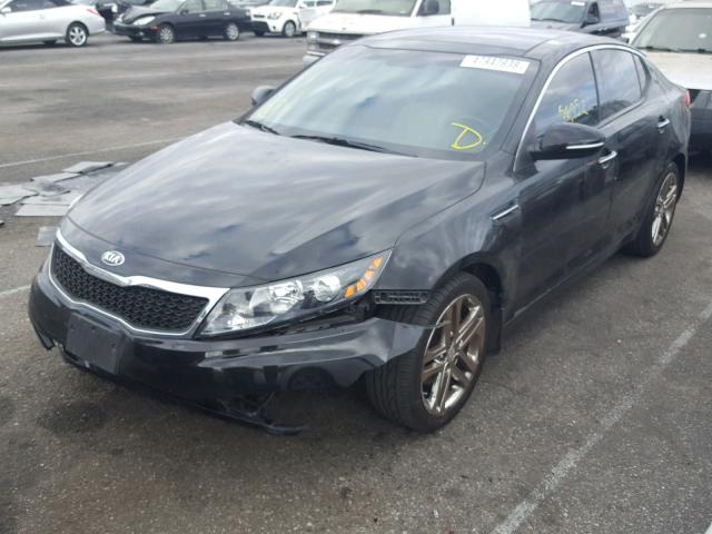 5XXGN4A74DG245469 - 2013 KIA OPTIMA EX BLACK photo 2