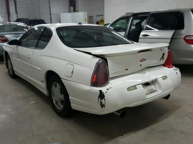 2G1WX12K149465191 - 2004 CHEVROLET MONTE CARL WHITE photo 3