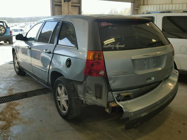 2C4GM68415R651437 - 2005 CHRYSLER PACIFICA T BLUE photo 3