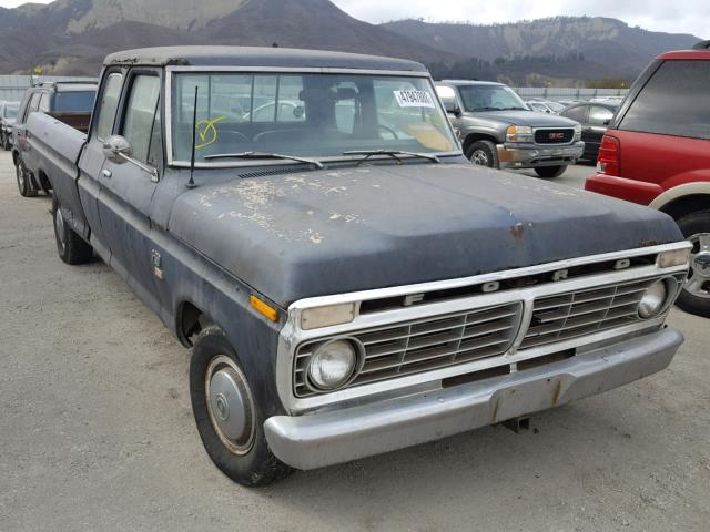 000000F15YKW03758 - 1975 FORD PICK UP GRAY photo 1