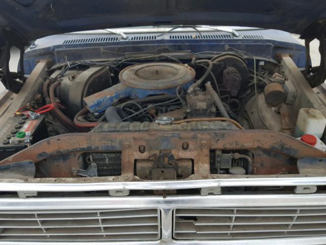 000000F15YKW03758 - 1975 FORD PICK UP GRAY photo 7