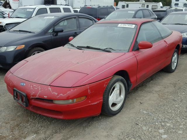 1ZVLT20A8T5115474 - 1996 FORD PROBE BASE RED photo 2