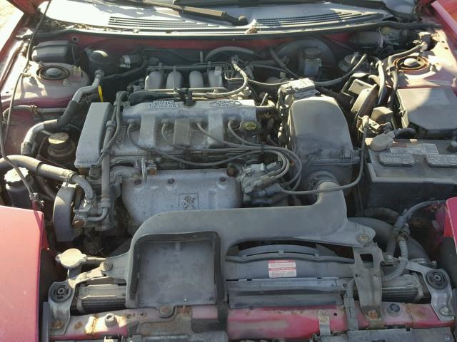 1ZVLT20A8T5115474 - 1996 FORD PROBE BASE RED photo 7