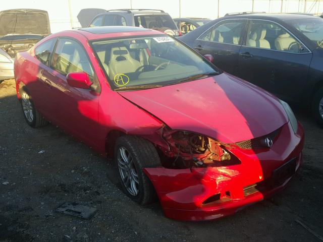 JH4DC54836S019272 - 2006 ACURA RSX RED photo 1