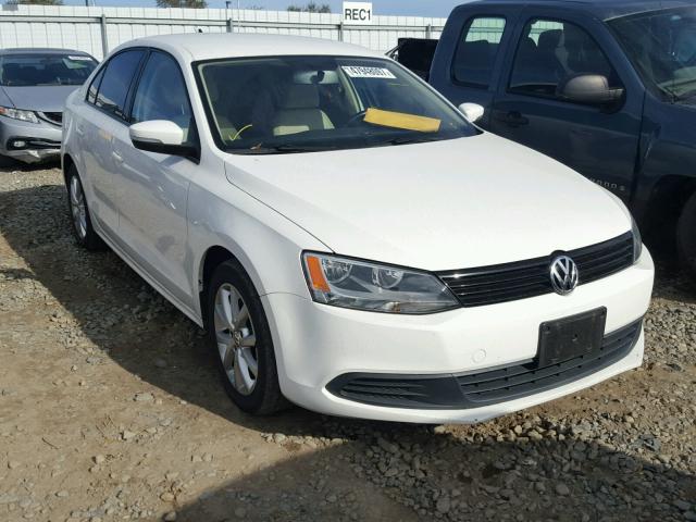 3VWDP7AJ9CM300907 - 2012 VOLKSWAGEN JETTA SE 白色 照片 1