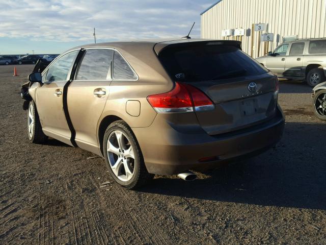 4T3ZK11AX9U001714 - 2009 TOYOTA VENZA BASE BROWN photo 3