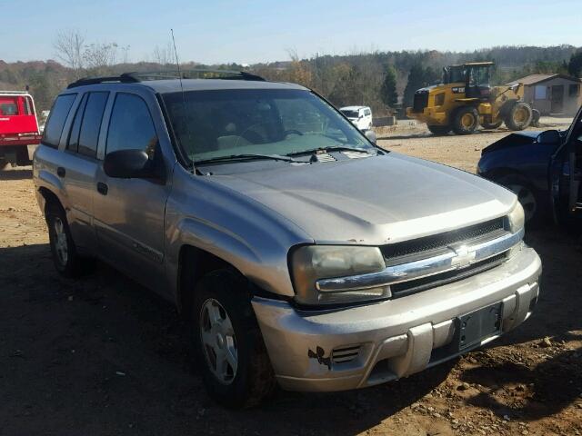 1GNDS13S822513378 - 2002 CHEVROLET TRAILBLAZE TAN photo 1