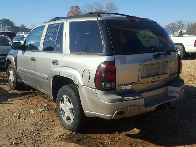 1GNDS13S822513378 - 2002 CHEVROLET TRAILBLAZE TAN photo 3