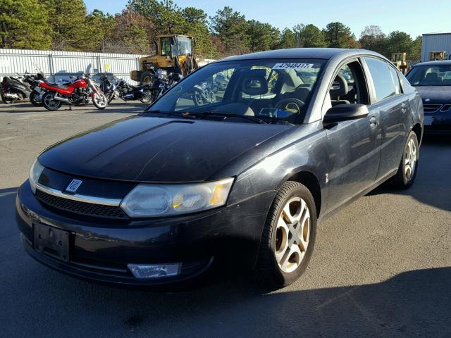 1G8AL52F43Z149743 - 2003 SATURN ION LEVEL BLACK photo 2