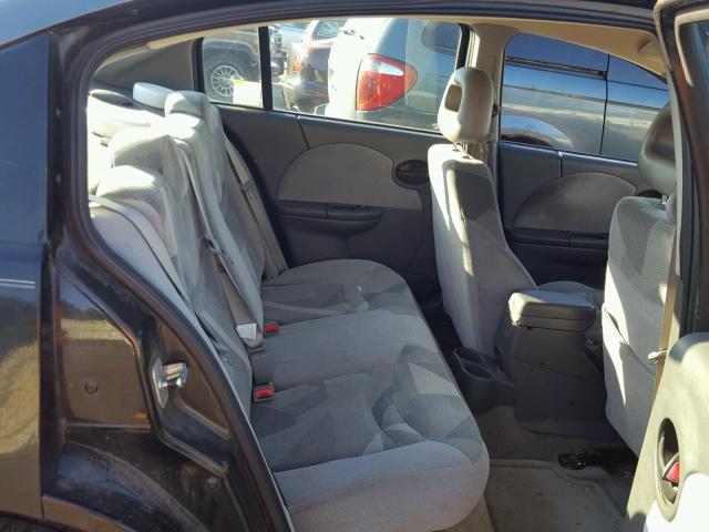 1G8AL52F43Z149743 - 2003 SATURN ION LEVEL BLACK photo 6
