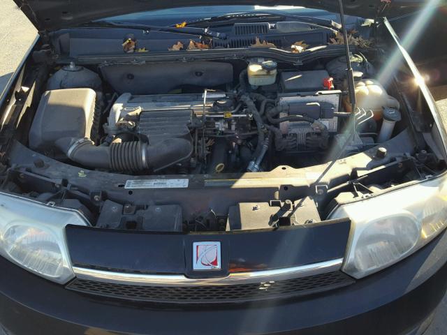 1G8AL52F43Z149743 - 2003 SATURN ION LEVEL BLACK photo 7