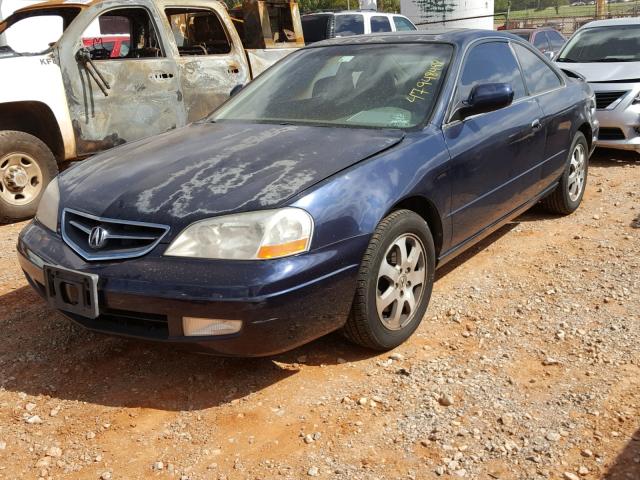 19UYA42461A021150 - 2001 ACURA 3.2CL BLUE photo 2