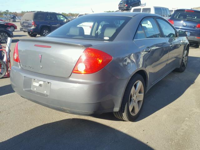 1G2ZG57B084300976 - 2008 PONTIAC G6 BASE GRAY photo 4