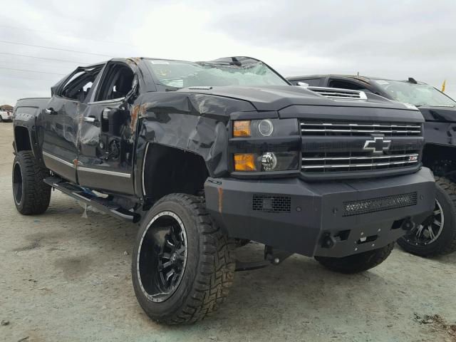 1GC1KWEY4JF103517 - 2018 CHEVROLET SILVERADO BLACK photo 1