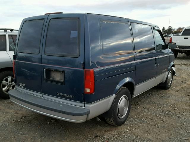 1GCDL19W6WB184587 - 1998 CHEVROLET ASTRO BLUE photo 4