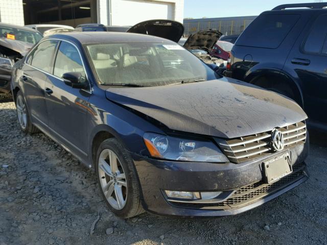 1VWCN7A31DC028326 - 2013 VOLKSWAGEN PASSAT SEL BLUE photo 1