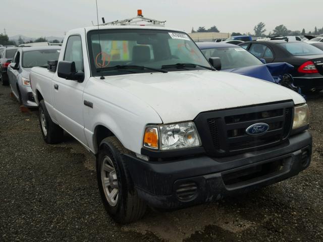 1FTKR1ADXAPA12056 - 2010 FORD RANGER WHITE photo 1