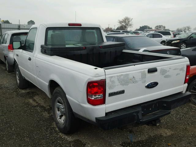 1FTKR1ADXAPA12056 - 2010 FORD RANGER WHITE photo 3