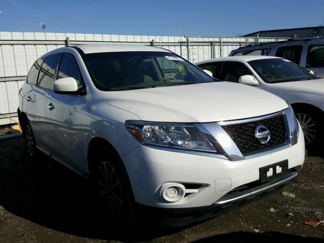 5N1AR2MN6EC666048 - 2014 NISSAN PATHFINDER WHITE photo 1