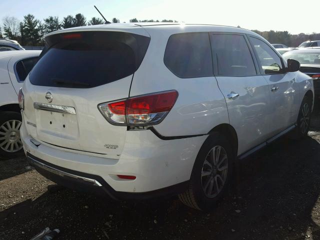 5N1AR2MN6EC666048 - 2014 NISSAN PATHFINDER WHITE photo 4