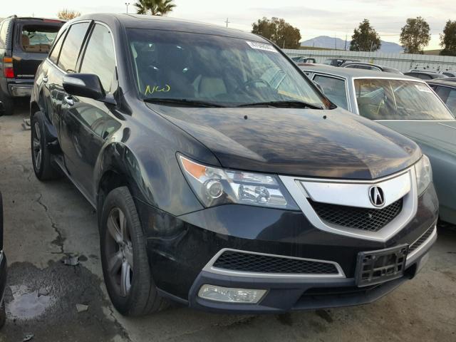 2HNYD2H20BH548534 - 2011 ACURA MDX BLACK photo 1