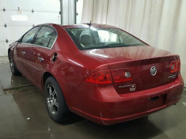 1G4HD57267U235514 - 2007 BUICK LUCERNE CX MAROON photo 3