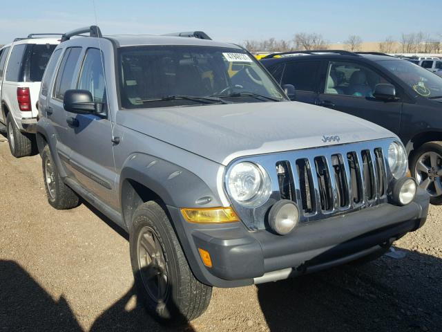 1J8GL38K05W505627 - 2005 JEEP LIBERTY RE SILVER photo 1